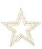 Luca Lighting Hangende Ster Kerstverlichting Zilver Warm Productafbeelding-voorbeeld 1