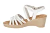 Gabor 44.671 Damen Sandalette - Riemchen Sandalen weiß Produktbild-Vorschau 4