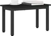 vidaXL Salontafel, zwart, eikenlook, 60 x 30 x 36 cm, Productafbeelding-voorbeeld 3