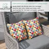 Selfitex 2er Set Bunte Couchkissen 40x40 cm, Sofakissen mit Produktbild-Vorschau 5