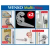 WENKO Zarážka dveří Multi-STOP 50500100 šedá Náhled obrázku produktu 12