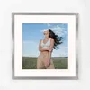 Cornice FRAMAI® 50x50 cm in argento - con passe-partout - Anteprima dell’immagine prodotto 3