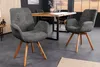 riess-ambiente Drehbarer Design Stuhl BALTIC dunkelgrau Produktbild-Vorschau 3