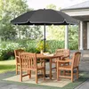 Sekey Sonnenschirm Rund Ø 180 cm Terrassen Gartenschirm Produktbild-Vorschau 7