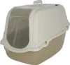 Katzentoilette Minka, Taupe/Creme, 57x39x41cm Produktbild-Vorschau 1