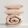 HOMLA RETIE beige Baumwolle Rindenbettwäsche 160x200 + Produktbild-Vorschau 8