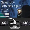 2 Pcs LED Stirnlampe Super Hell 60000LM USB Wiederaufladbar Produktbild-Vorschau 8