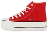 VAN HILL Damen High-Top Sneaker mit Plateausohle - Canvas Produktbild-Vorschau 3