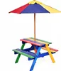 Kindersitzgruppe mit Sonnenschirm, Gartenmöbel für Kinder, Produktbild-Vorschau 1