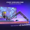 FIFINE Gaming Mikrofon PC mit Arm, USB Microphone Kit mit Produktbild-Vorschau 2