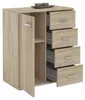 Kommode TIRANO Highboard Anrichte mit 1 Tür und 4 Produktbild-Vorschau 2