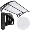 Springos® ürvordach Überdachung Polycarbonat Transparent Produktbild-Vorschau 9