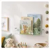 Relaxdays Zeitschriftenhalter Wand, 3er Set, Acryl, HBT: Produktbild-Vorschau 6