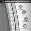 Lustro łazienkowe LED, oświetlane, średnica 60 cm, okrągłe, Podgląd zdjęcia produktu 9