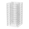 vidaXL Gabion letto rialzato in acciaio 50×50×100 cm Anteprima dell’immagine prodotto 1