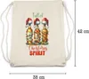 Full of Christmas Spirit Turnbeutel Alkohol Weihnachten Produktbild-Vorschau 2