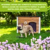 Outentin Hundehütte Outdoor Winterfest – Isoliertes Produktbild-Vorschau 6