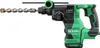 A cordless rotary hammer drill with an attached drill bit, shown against a white background. Produktbild-Vorschau
