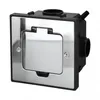 Presa da incasso in acciaio inox IP44 con coperchio a Anteprima dell’immagine prodotto 4