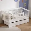 FCH Kinderbett mit Schubladen 70x140cm, Hausbett mit Produktbild-Vorschau 1