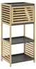 Badregal 'Kydesby' 83 x 39 x 30 cm mit 1 Tür und 2 offenen Produktbild-Vorschau 5