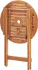 vidaXL Tavolo da giardino pieghevole 60 x 75 cm in legno Anteprima dell’immagine prodotto 6