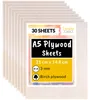 Creative Deco 30 x A5 Multiplex Platen 3mm, 148 x 210 x 3 Productafbeelding-voorbeeld 1