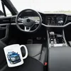 Polizeiauto mit Blaulicht Kaffeebecher Produktbild-Vorschau 3
