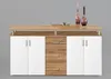 Highboard >Lyndy< in Wildeiche Nachbildung - Produktbild-Vorschau 4