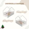 Crazy Pine Hausbett mit Schubladen 190x100 cm – Kinderbett Produktbild-Vorschau 3