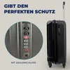 MuchoWow® Koffer Handgepäck Trolley Rollkoffer Kleine Produktbild-Vorschau 3
