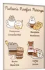 Pusheen - zarámovaný tisk "Purrfect Pairings" PM11161 (30 Náhled obrázku produktu 2