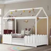 MODFU dětská postel domeček postel 90 x 200 cm hrací postel Náhled obrázku produktu 1