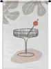 MuchoWow® Wandteppich Wandbehang Sommer - Glas - Strohhalm Produktbild-Vorschau 1