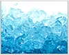 Wallario Wandbild Leuchtendes Eis in blau, Größe: 40,30 x Produktbild-Vorschau 1