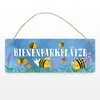Bienenparkplätze Metallschild mit niedlichen Bienen Produktbild-Vorschau 2