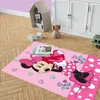 Kinderteppich Minnie Mouse Herz 100x133 cm Produktbild-Vorschau 3