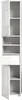 Solero armoire haute pour salle de bain 2 portes, 1 tiroir, Voir les images du produit 4