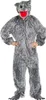 Wolfskostüm, Overall grauer Wolf, Einhgr. 54 bis 58 Produktbild-Vorschau 2