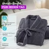 AR Line Bademantel mit Schalkragen 100% Baumwolle 450 g/m² Produktbild-Vorschau 3