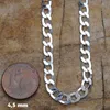 Silberkette Panzerkette Länge 50cm - Breite 7,8mm - 925 Produktbild-Vorschau 9
