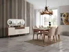 Esszimmer Set Komplett Set Tisch 4x Stühle Ess Gruppe Holz Produktbild-Vorschau 6