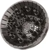 A close-up, angled view of a black hair dryer diffuser attachment. Produktbild-Vorschau