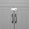 Zámek skříněk 2ks, white/grey Náhled obrázku produktu 1