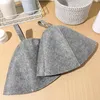 Czapka do sauny filcowa ochronna kapelusz dzwon sauna Podgląd zdjęcia produktu 7