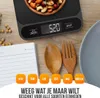 Strex Keukenweegschaal Digitaal - Weegschaal Keuken - 1 g Productafbeelding-voorbeeld 13