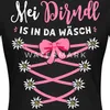 Spreadshirt Dirndl Mit Blumen Und Bindeoptik Frauen Produktbild-Vorschau 2