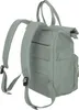 Back view of a green backpack. Produktbild-Vorschau