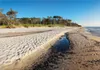 Wallario selbstklebendes Poster - Einsamer Strand am Meer - Produktbild-Vorschau 1