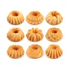 Nine mini bundt cakes arranged in a 3x3 grid on a white background. Produktbild-Vorschau
